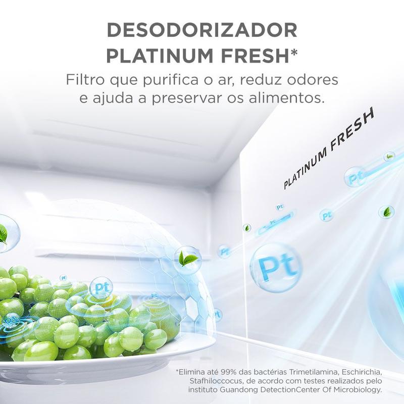 Geladeira Multidoor 672L Inverter Space Master Branca Midea